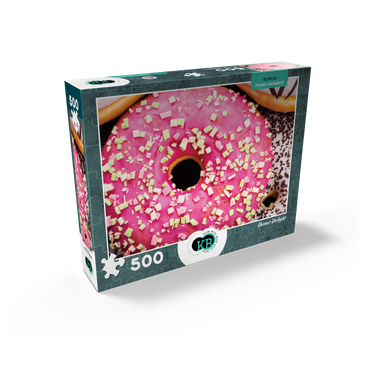 Macro Photography: Donut Delight 500 Jigsaw Puzzle box view2