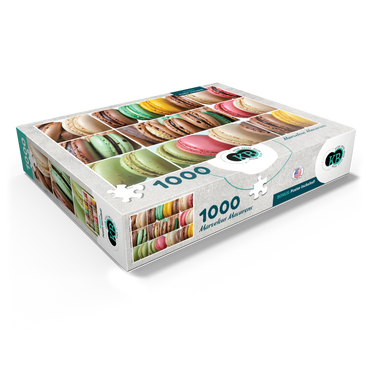 Macro Photography: Marvelous Macarons 1000 Jigsaw Puzzle box view1