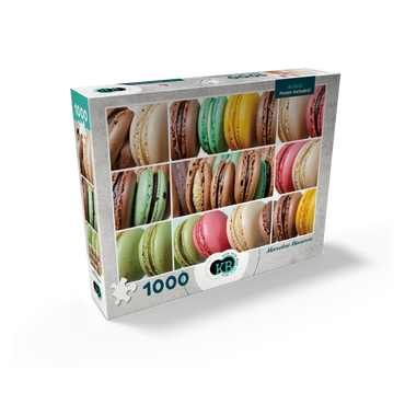 Macro Photography: Marvelous Macarons 1000 Jigsaw Puzzle box view2