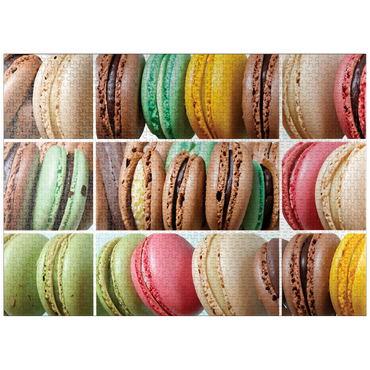 puzzleplate Macro Photography: Marvelous Macarons 1000 Jigsaw Puzzle