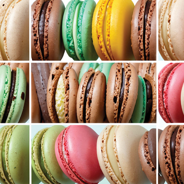 Macro Photography: Marvelous Macarons 1000 Jigsaw Puzzle 3D Modell