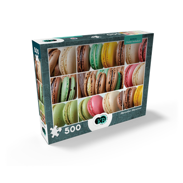Macro Photography: Marvelous Macarons 500 Jigsaw Puzzle box view2