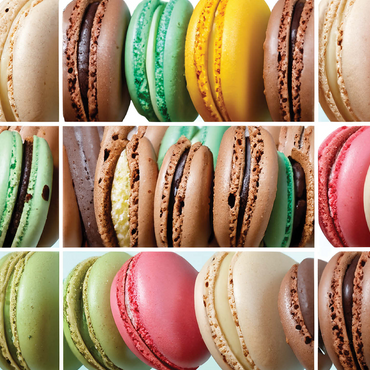 Macro Photography: Marvelous Macarons 500 Jigsaw Puzzle 3D Modell