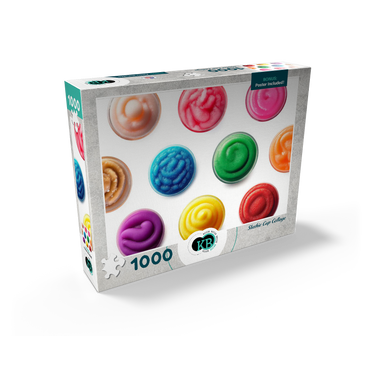 Macro Photography: Slushie Cup Collage 1000 Jigsaw Puzzle box view2