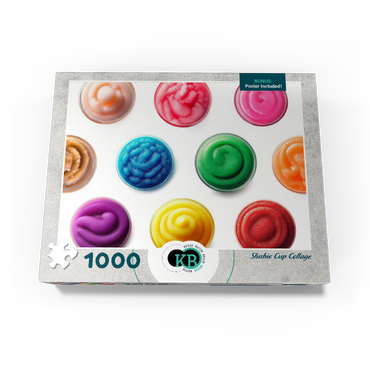 Macro Photography: Slushie Cup Collage 1000 Jigsaw Puzzle box view3