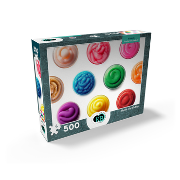 Macro Photography: Slushie Cup Collage 500 Jigsaw Puzzle box view2