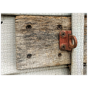 puzzleplate Antique Door Latch 500 Jigsaw Puzzle
