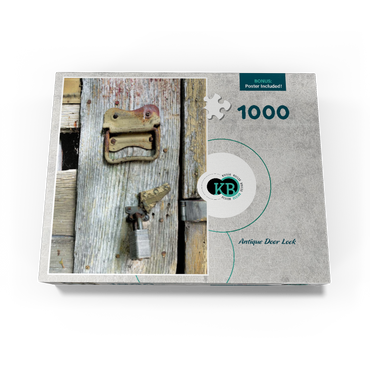 Antique Door Lock 1000 Jigsaw Puzzle box view3