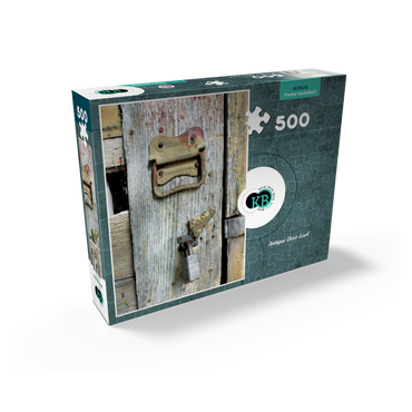 Antique Door Lock 500 Jigsaw Puzzle box view2