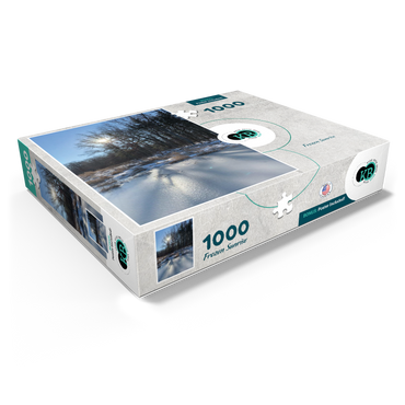 Nature Photography: Frozen Winter Sunrise 1000 Jigsaw Puzzle box view1