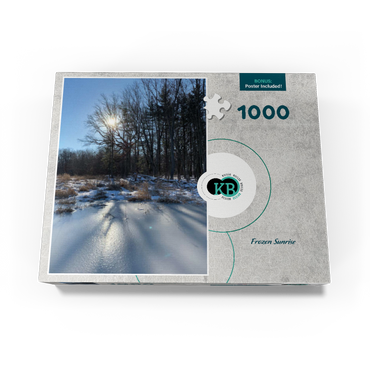 Nature Photography: Frozen Winter Sunrise 1000 Jigsaw Puzzle box view3