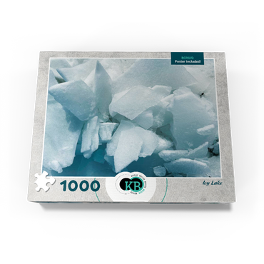 Nature Photography: Frozen Winter Lake 1000 Jigsaw Puzzle box view3