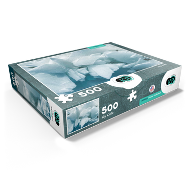 Nature Photography: Frozen Winter Lake 500 Jigsaw Puzzle box view1