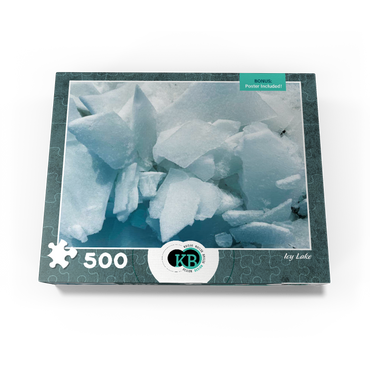 Nature Photography: Frozen Winter Lake 500 Jigsaw Puzzle box view3