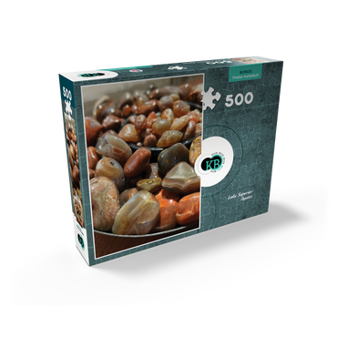 Macro Photography: Lake Superior Agates, no.4 500 Jigsaw Puzzle box view2