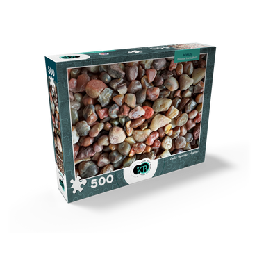 Macro Photography: Lake Superior Agates, no.1 500 Jigsaw Puzzle box view2