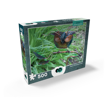 Lawn Ornament Owl 500 Jigsaw Puzzle box view2