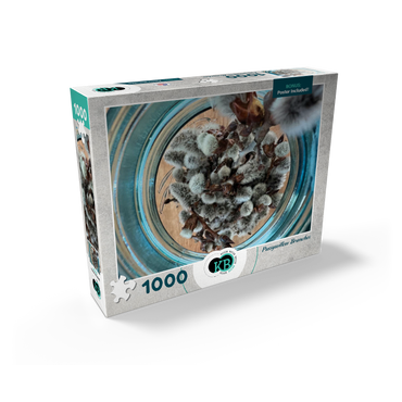 Macro Photography: Pussywillow Branches 1000 Jigsaw Puzzle box view2