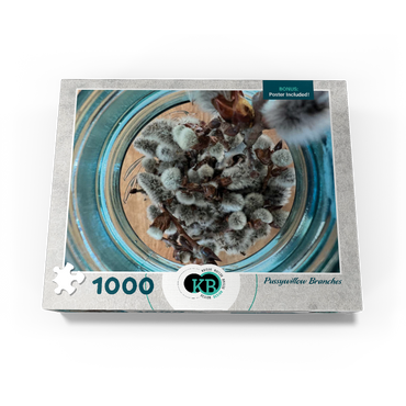 Macro Photography: Pussywillow Branches 1000 Jigsaw Puzzle box view3