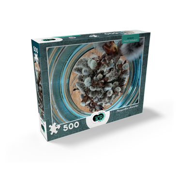 Macro Photography: Pussywillow Branches 500 Jigsaw Puzzle box view2