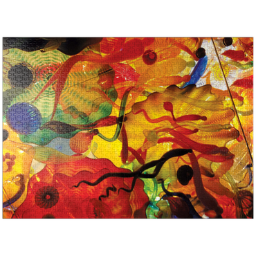 puzzleplate Sculpted Glass Ceiling 1000 Jigsaw Puzzle