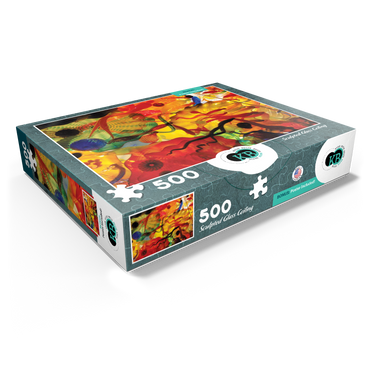 Sculpted Glass Ceiling 500 Jigsaw Puzzle box view1