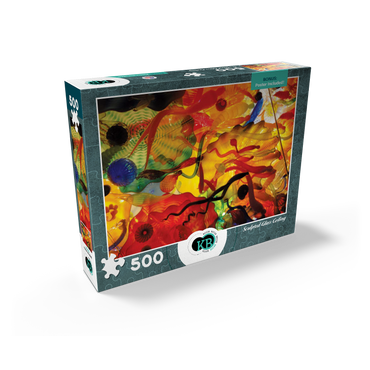 Sculpted Glass Ceiling 500 Jigsaw Puzzle box view2
