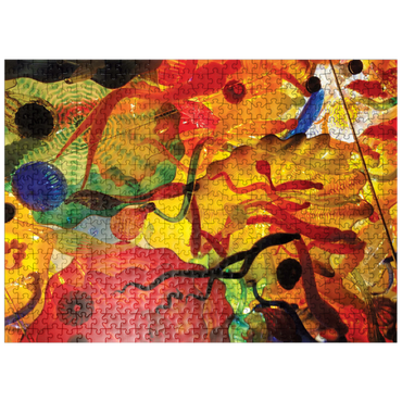 puzzleplate Sculpted Glass Ceiling 500 Jigsaw Puzzle