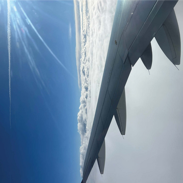 Airplane Soaring Above the Clouds 1000 Jigsaw Puzzle 3D Modell