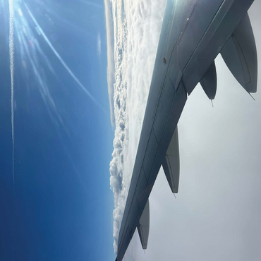 Airplane Soaring Above the Clouds 500 Jigsaw Puzzle 3D Modell