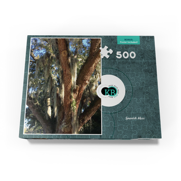 Nature Photography: Southern Trees, Spanish Moss 500 Jigsaw Puzzle box view3