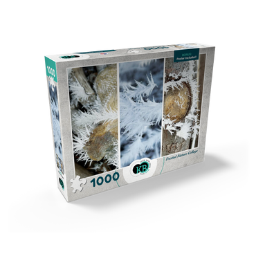 Nature Photography: Frosted Wintery Collage 1000 Jigsaw Puzzle box view2
