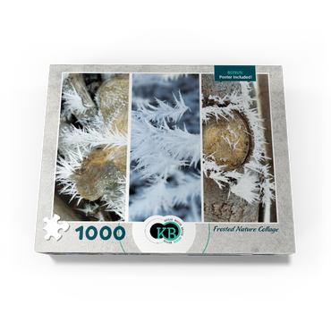 Nature Photography: Frosted Wintery Collage 1000 Jigsaw Puzzle box view3