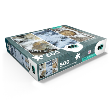 Nature Photography: Frosted Wintery Collage 500 Jigsaw Puzzle box view1