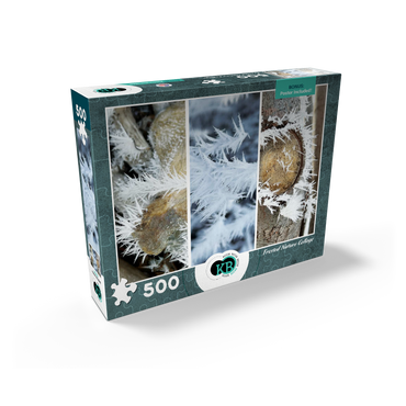Nature Photography: Frosted Wintery Collage 500 Jigsaw Puzzle box view2