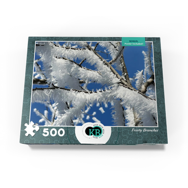 Nature Photography: Frosted Branches, no.1 500 Jigsaw Puzzle box view3