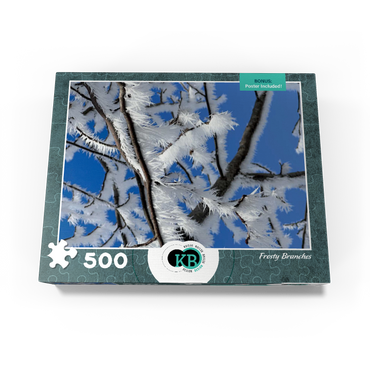 Nature Photography: Frosted Branches, no.3 500 Jigsaw Puzzle box view3