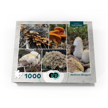 Nature Photography: Mushrooms Collage 1000 Jigsaw Puzzle box view3