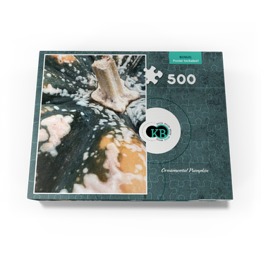 Macro Photography: Ornamental Pumpkin, no.1 500 Jigsaw Puzzle box view3