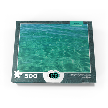 Nature Photography: Tranquil Waters, Sleeping Bear Dunes, Michigan 500 Jigsaw Puzzle box view3