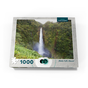 Hawaii, The Big Island: Akaka Falls 1000 Jigsaw Puzzle box view3