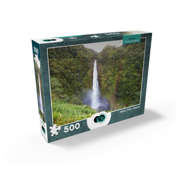 Hawaii, The Big Island: Akaka Falls 500 Jigsaw Puzzle box view2