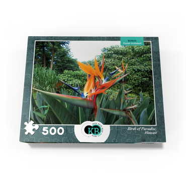 Hawaii, The Big Island: Birds of Paradise Flower 500 Jigsaw Puzzle box view3