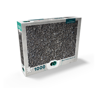 Hawaii, The Big Island: Black Pebbled Beach Collage 1000 Jigsaw Puzzle box view2