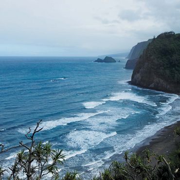 Hawaii, The Big Island: Black Sand Beach Waves 500 Jigsaw Puzzle 3D Modell