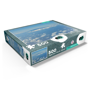 Hawaii, The Big Island: Flight Over Pacific Ocean 500 Jigsaw Puzzle box view1