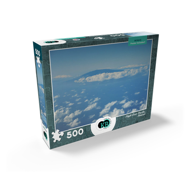 Hawaii, The Big Island: Flight Over Pacific Ocean 500 Jigsaw Puzzle box view2