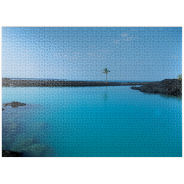 puzzleplate Hawaii, The Big Island: Aqua Waters Shallows 1000 Jigsaw Puzzle