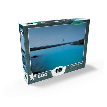 Hawaii, The Big Island: Aqua Waters Shallows 500 Jigsaw Puzzle box view2