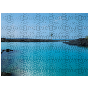 puzzleplate Hawaii, The Big Island: Aqua Waters Shallows 500 Jigsaw Puzzle